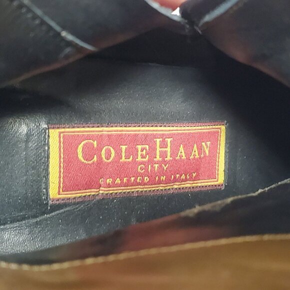 Cole Haan City Womens Ava Leather Ankle Boots Size 9.5 Black Pointed Toe Witchy - Picture 11 of 16